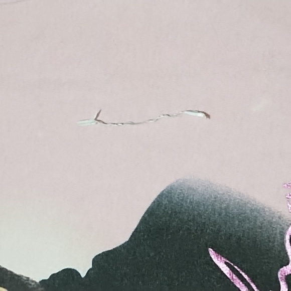 Elvis. Short sleeve tee blazing an image of young Elvis on pink background.Sz M - Picture 4 of 4